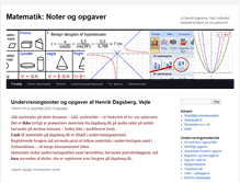 Tablet Screenshot of dagsberg.dk